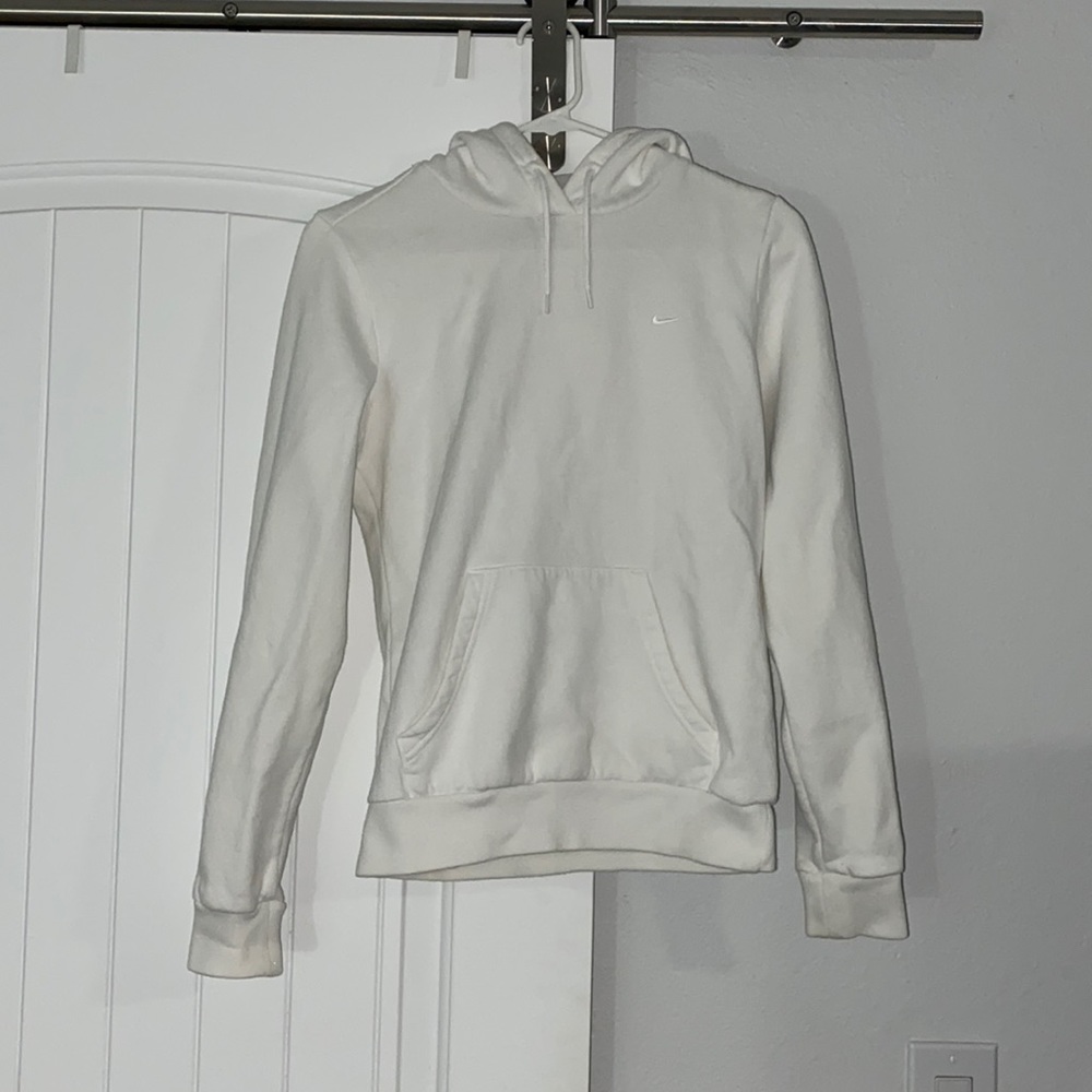 White Nike Hoodie